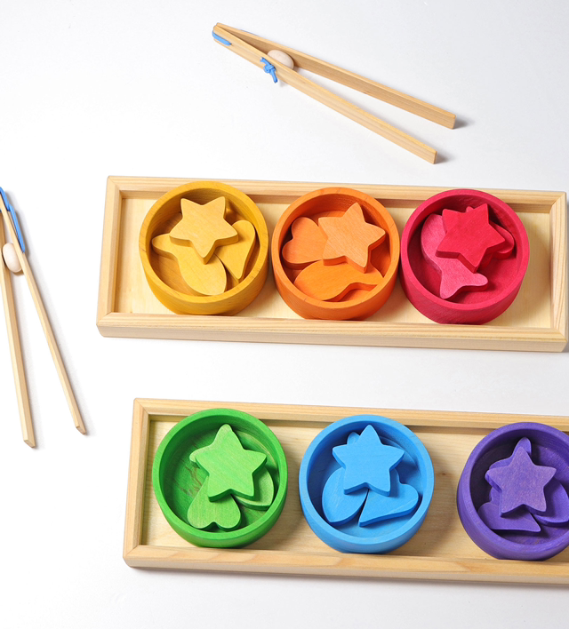 Grimm’s Sortierspiel Regenbogenschälchen