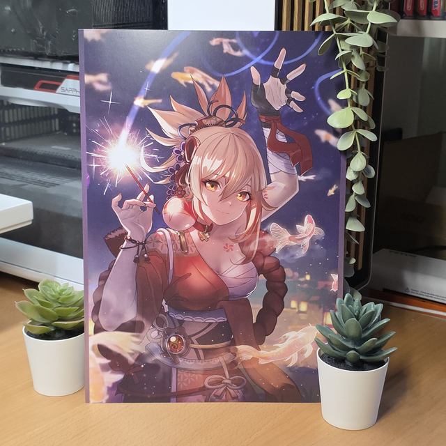 Yoimiya, "Frolicking Flames" - Print