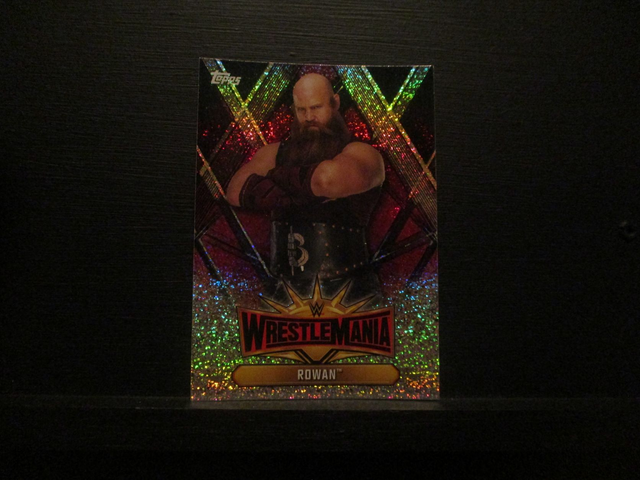 Rowan - Champions Wrestlemania Original Trading Card #WM-31