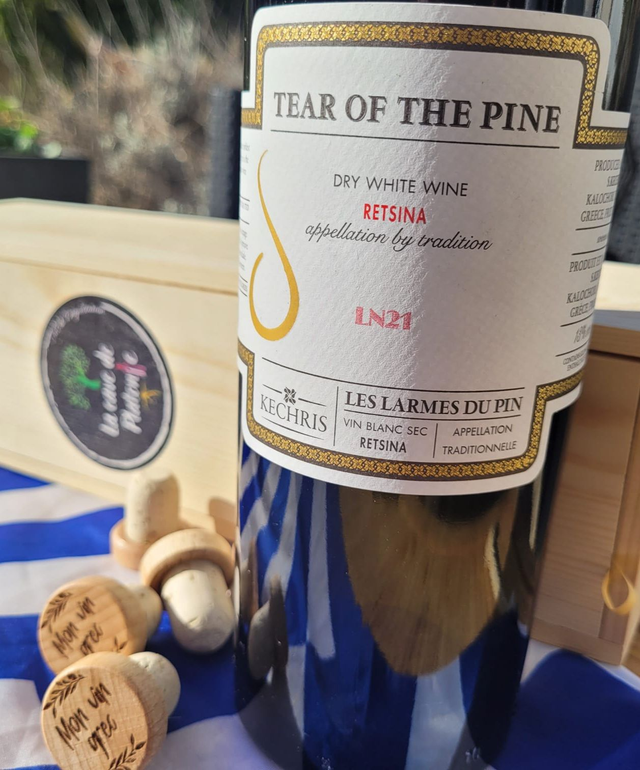 LES LARMES DU PIN (2020) / Domaine KECHRIS / vin blanc
