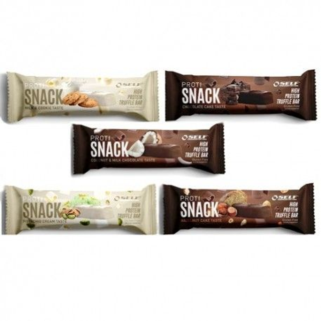 PROTI SNACK SALTED CARAM.45G