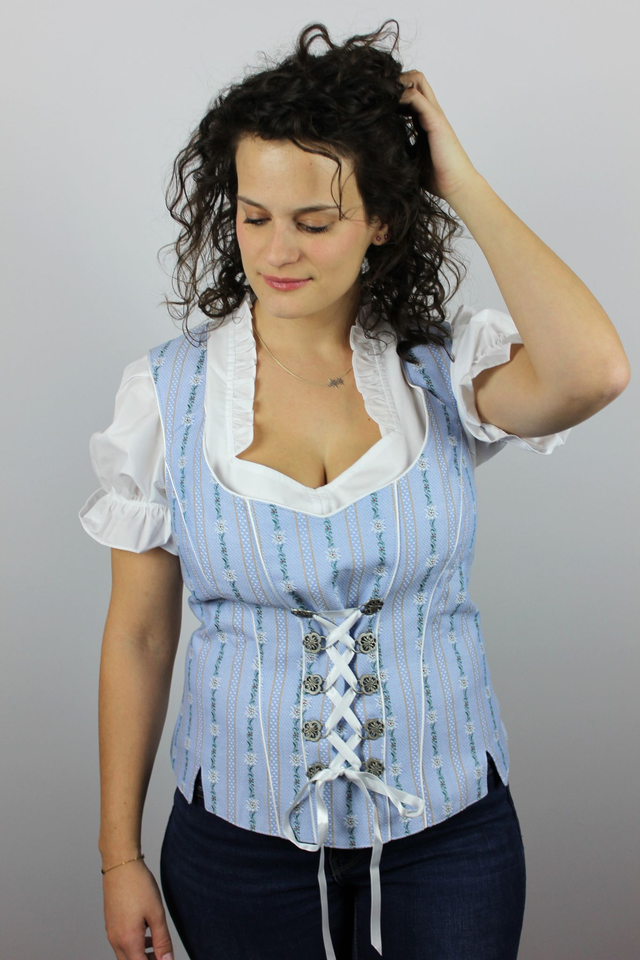 Bustier - Corset Bleu ciel