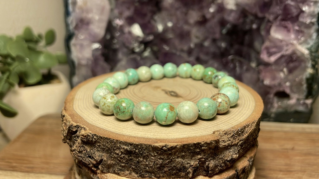 Bracelet TURQUOISE DU PEROU 8 mm
