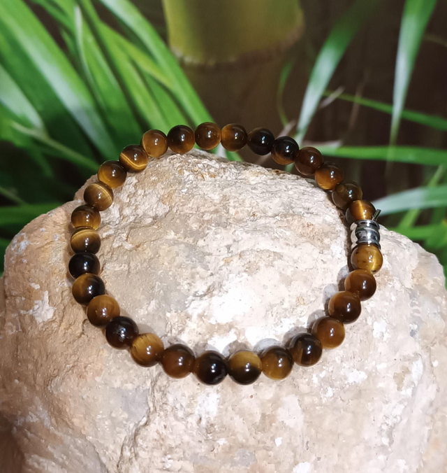 Bracelet en œil de tigre