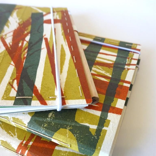 Upcycled softcover notebooks - A5
