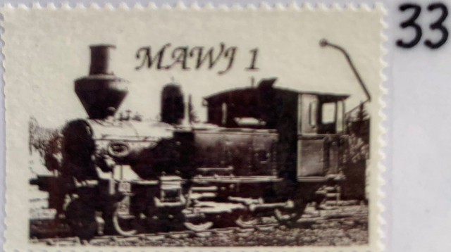 Brevfrimärke 33 - MAWJ1