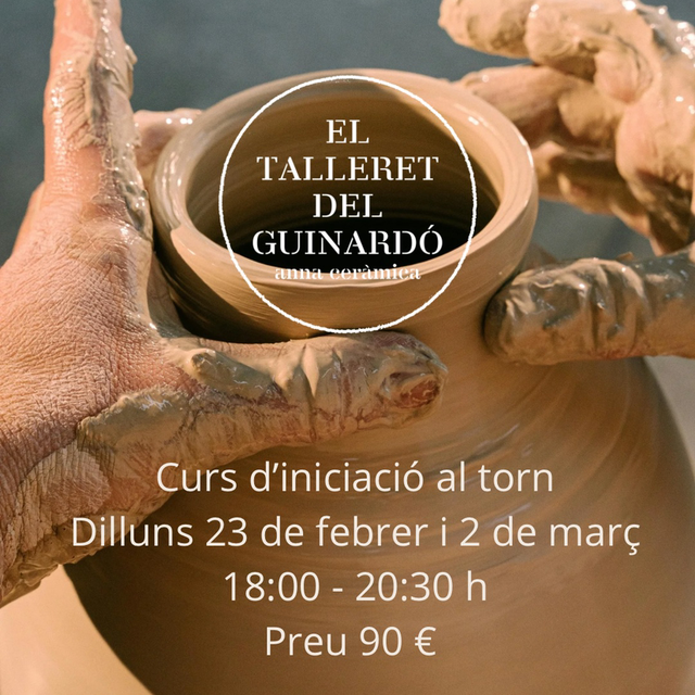 Curso de iniciación al torno- Lunes 23 de febrero y 2 de marzo , de 18:00 - 20:30h 90€