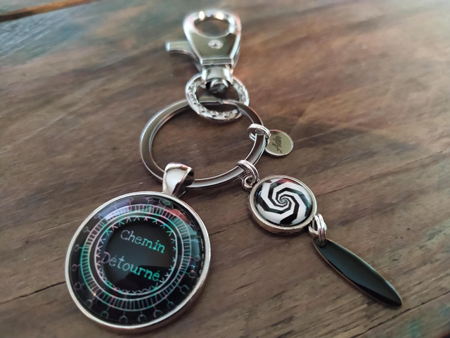 Porte Clés &#039;Chemin Détourné&#039;