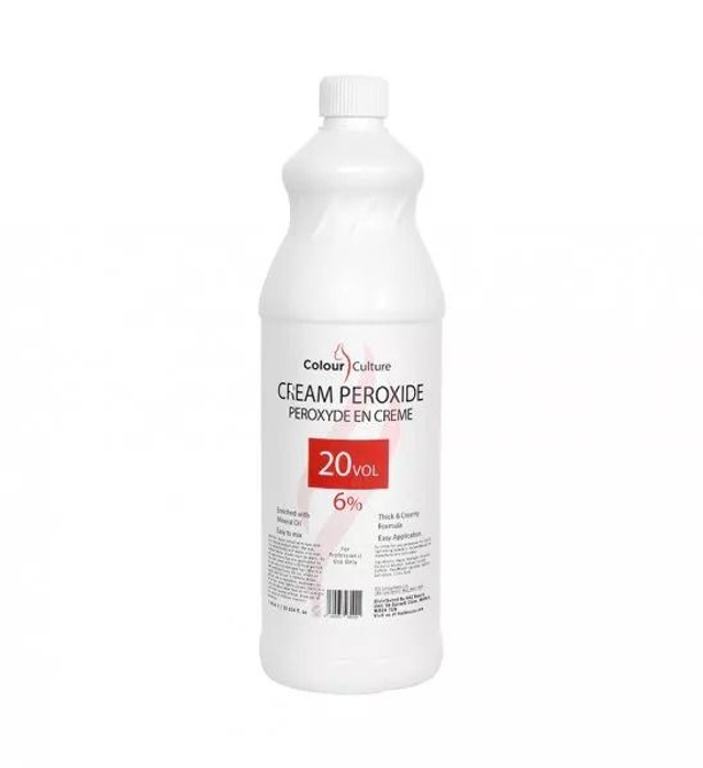  COLOUR CULTURE: CREME PEROXIDE 6% 20 VOL 1000ML