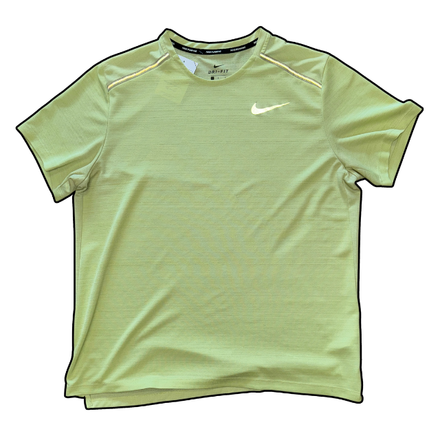 Nike Running Dri-Fit Shirt Green - L
