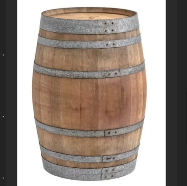 Location - tonneau en bois