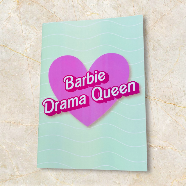 Grand carnet Barbie drama Queen