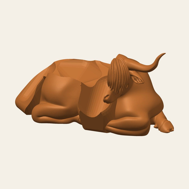 Highland Coo Controller Stand