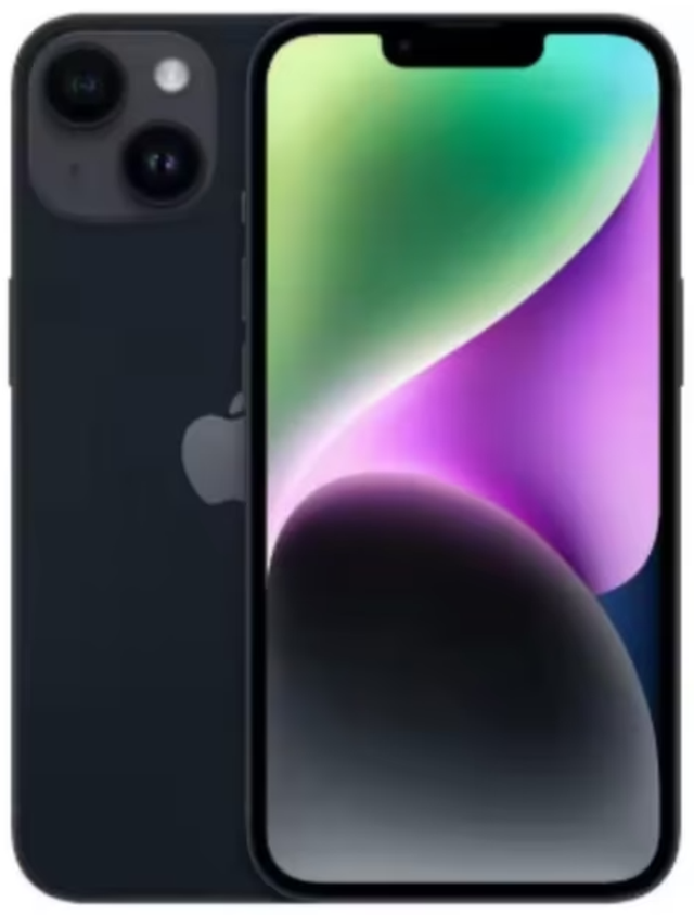iPhone 14 met 128GB - Zwart (Refurbished)