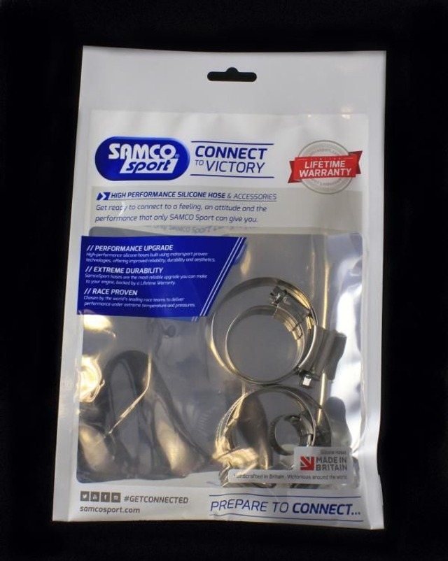 Stainless Steel Hose Clamps Kit to fit SamcoSport Mk1/2 Escort Crossflow/OHV Coolant Kit TCS120/C