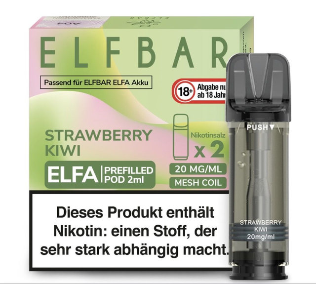 ELFBAR PODS Strawberry Kiwi 20mg/ml Nikotin