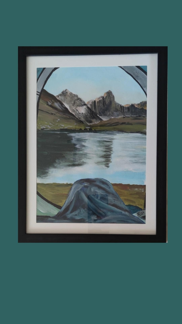 Réveil au sommet (lac d'Ansabere)