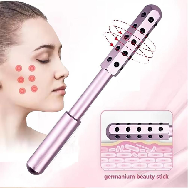 Germanium Facial Massage Roller Wand
