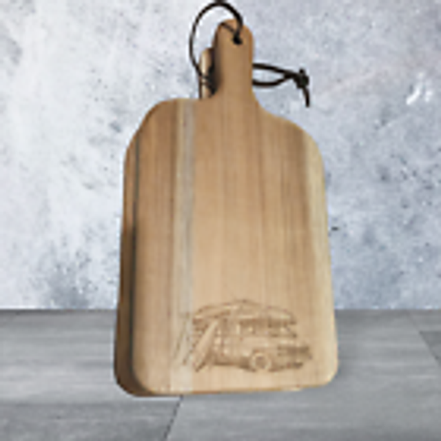Acacia Chopping Board - Camper Van