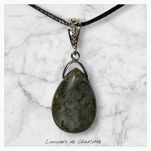 Pendentif "Labradorite" L-06