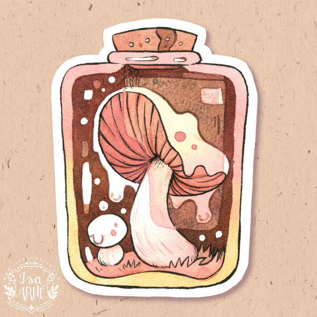 Sticker - Essence de petrichor