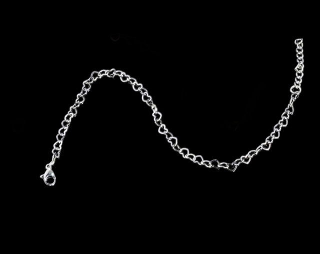 Linked Hearts Ankle Bracelet