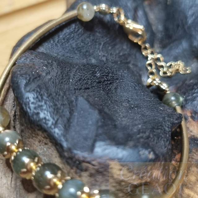 K élégante : Labradorite