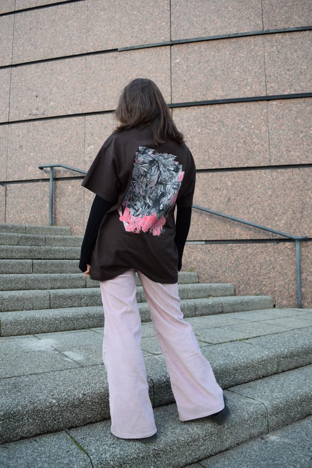 Teeshirt graphique iok - Cappuccino