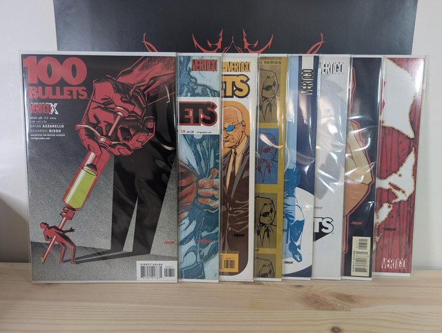 100 Bullets bundle of 8 books 