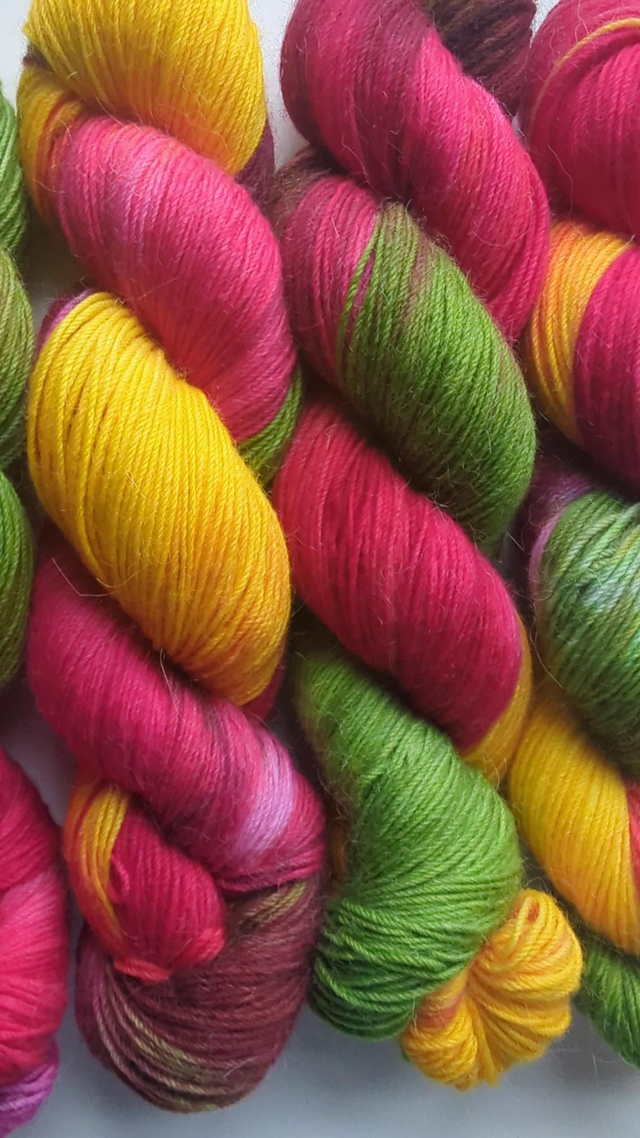 Merino Alpaca 4ply Fiori 100g/400m