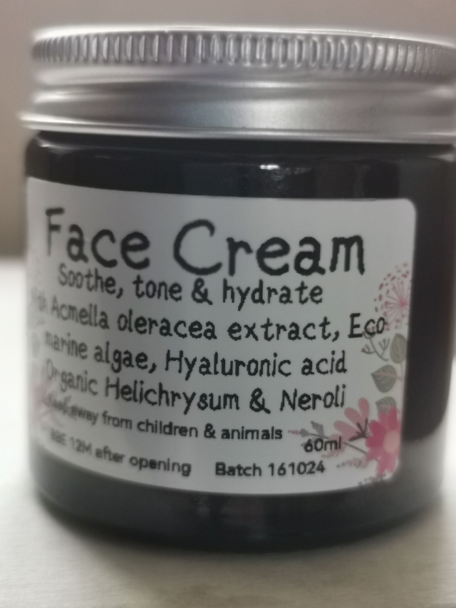 Face Cream-Soothe, Tone &amp; Hydrate         60ml
