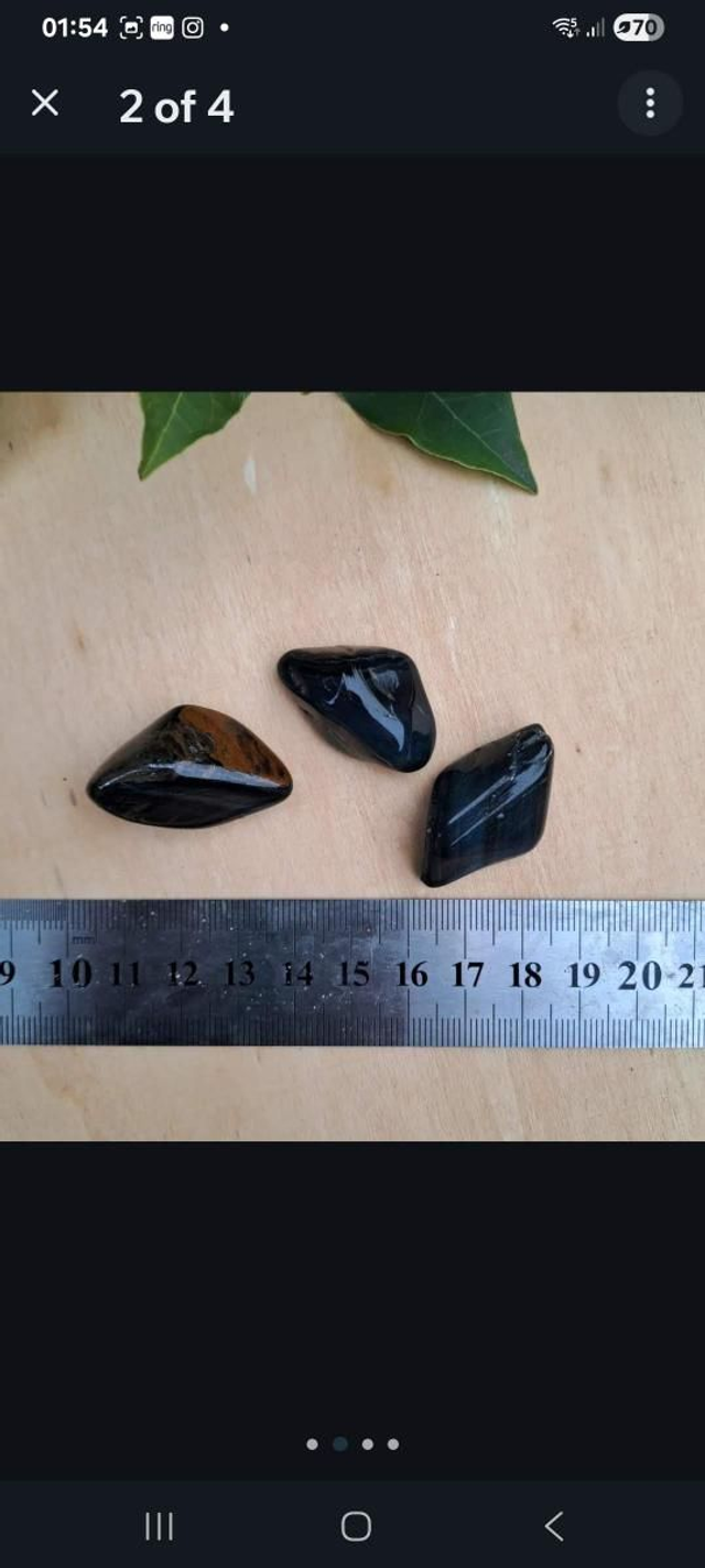 BLUE TIGERS EYE TUMBLESTONE 