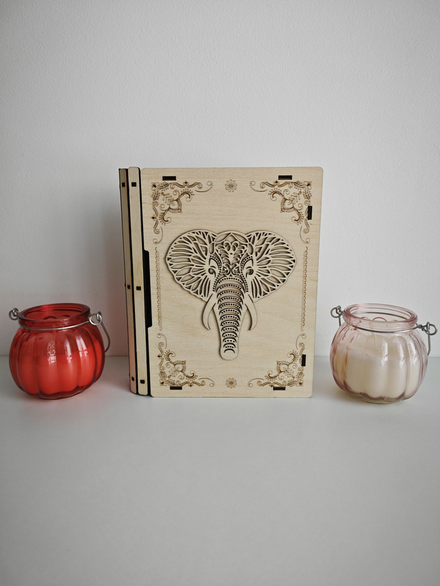 Livre boîte &quot;Eléphant&quot;