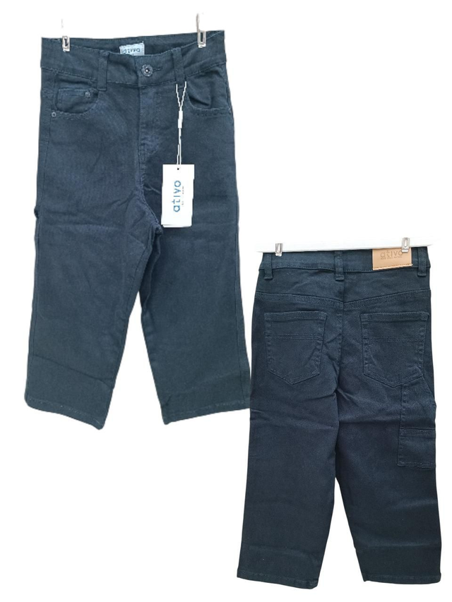 Pantalon marine poche de côté
