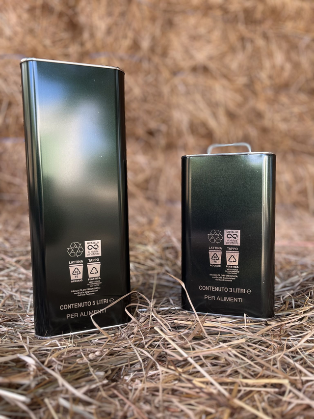 BIDON métal Huile d'Olive AOP OLIU DI CORSICA 3L 