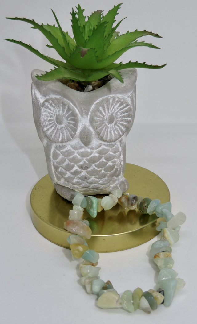 Bracelet baroque Amazonite du Brésil