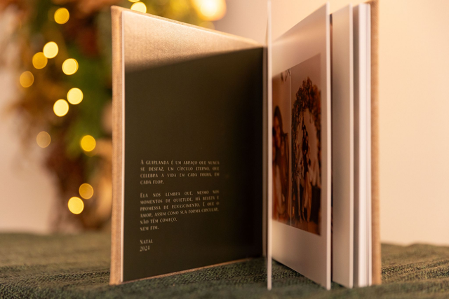 Álbum Capa de Tecido :: Tamanho 20x20