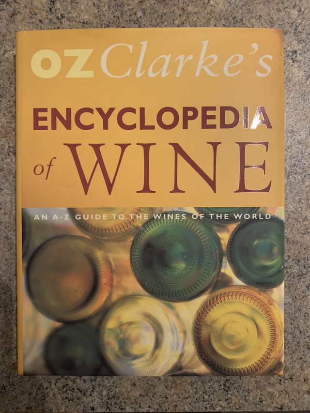 Encyclopedia Of Wine by Oz Clarke - Signed by Oz Clarke