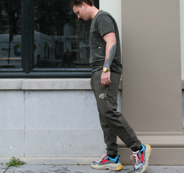 Reell Team Sweatpant Jasper Green