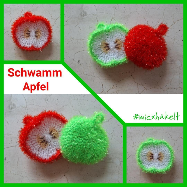 Schwamm Apfel