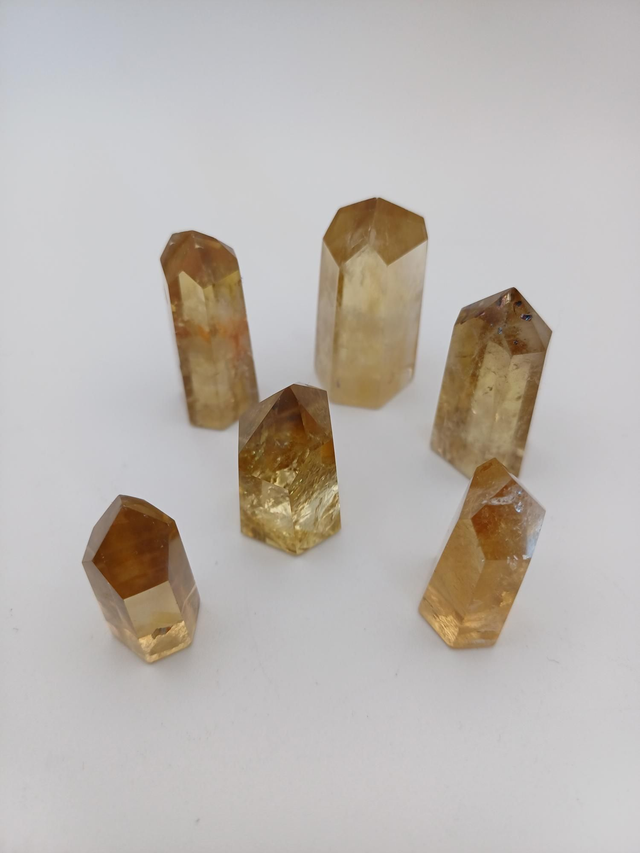 Citrine naturelle (pointe polie)