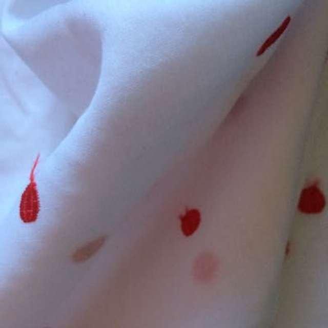 Spotty Red Cotton 