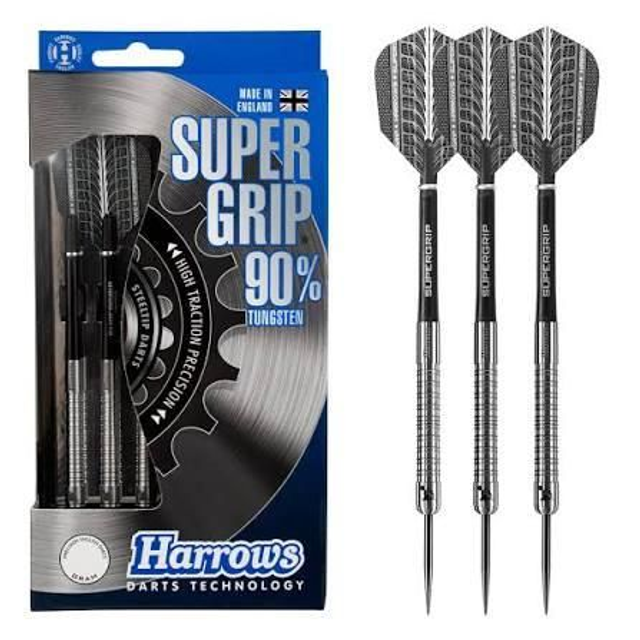 Harrows SuperGrip 90% Tungsten Darts