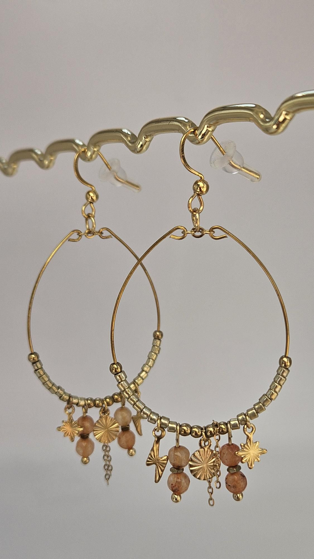 Boucles d&#039;oreilles créoles 