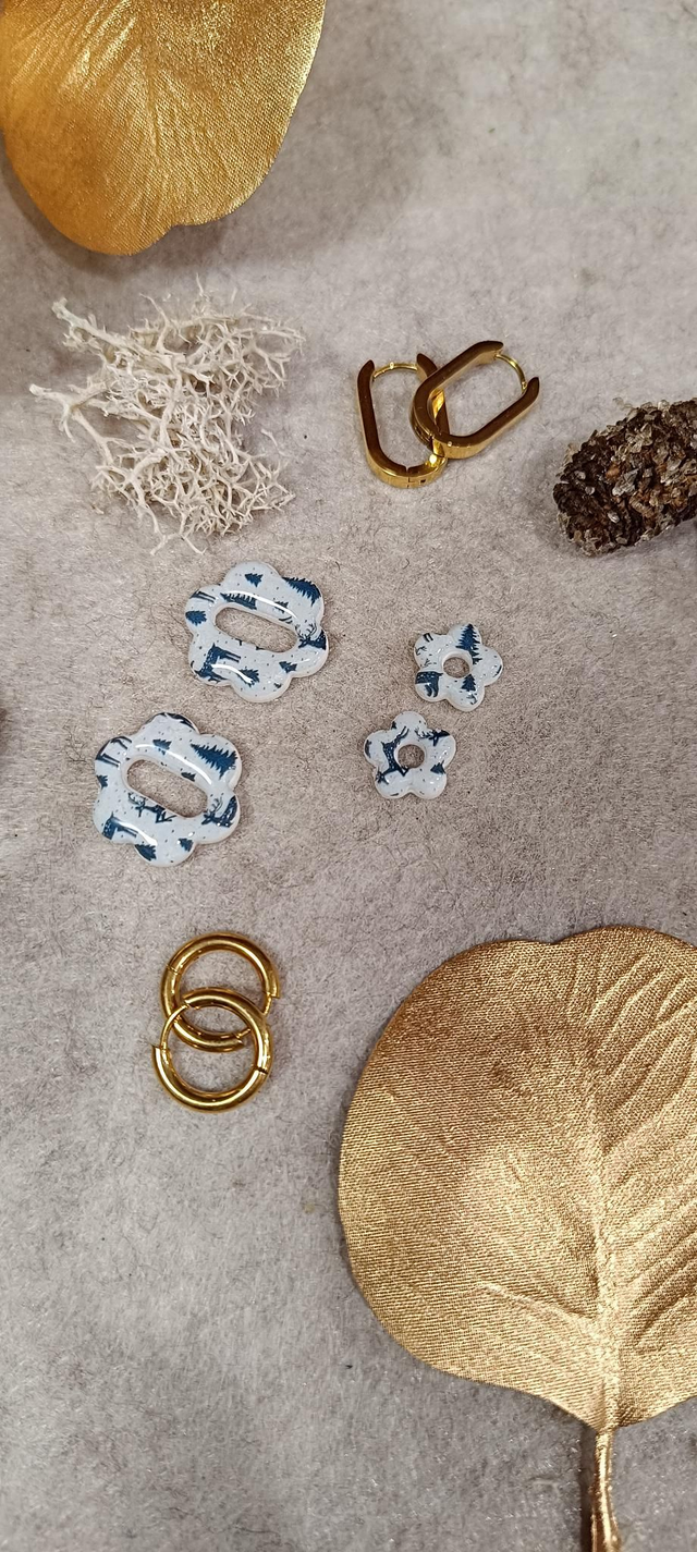 Flora renne et sapin 