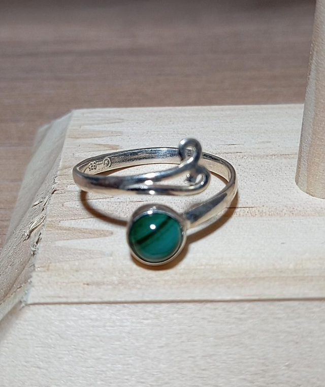 Bague Malachite 