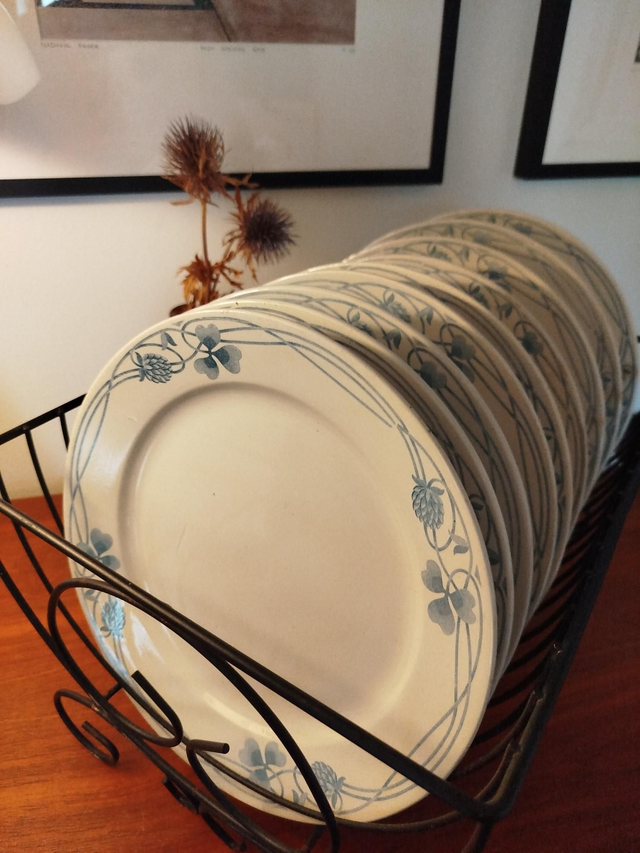 Assiette plate Sarreguemines (unité)