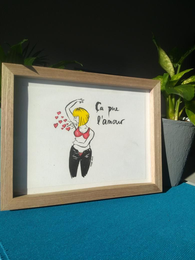 ÇA PUE L'AMOUR RISOGRAFIA 