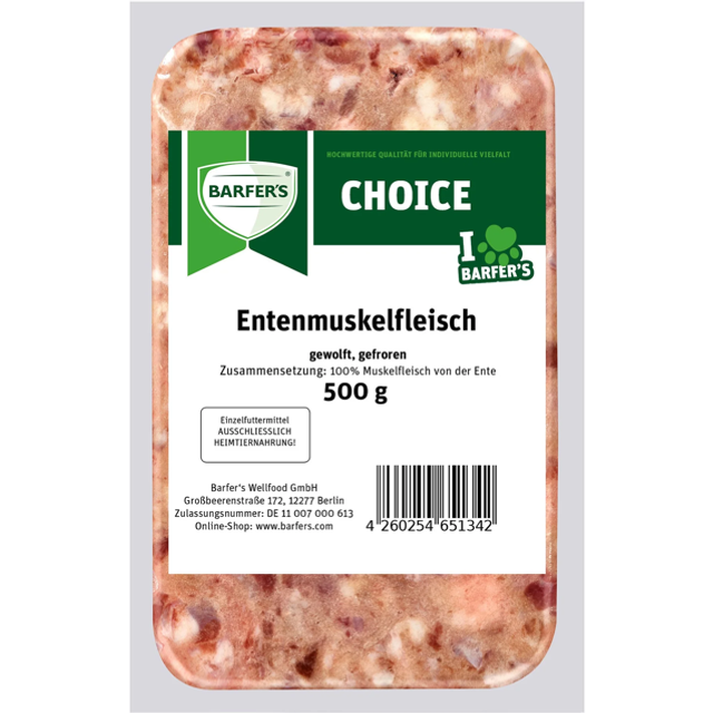 Entenmuskelfleisch 500g