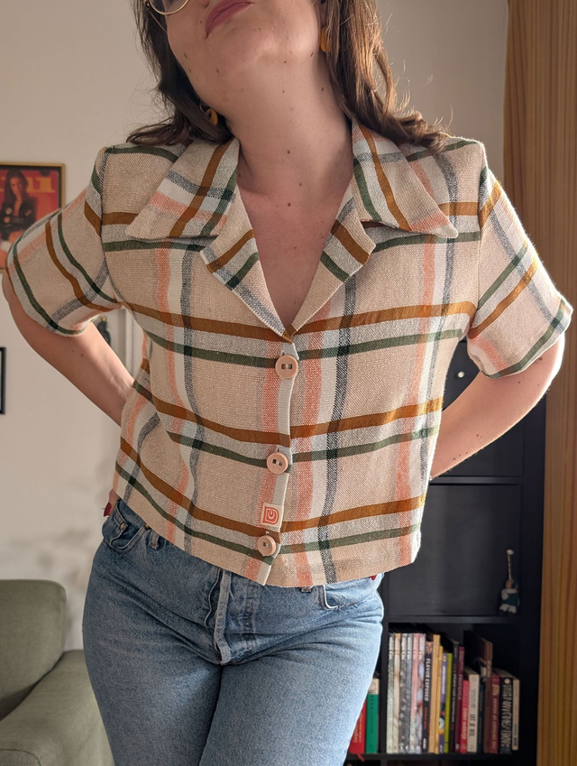 Chemise Eglantine Carreau